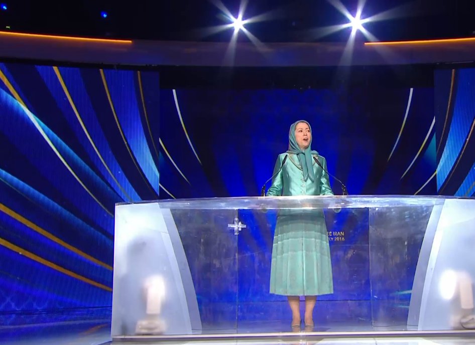 iran_policy's tweet photo. "The beast can be brought down. Yes, we can and we must!" - Maryam Rajavi #RajaviYes 4 #FreeIran https://t.co/LAlsrHTNsy