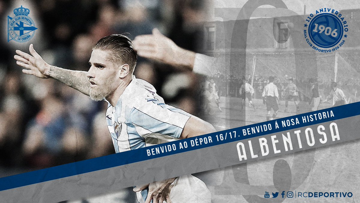 RCDeportivo's tweet photo. Raúl: benvido ao #DÉPOR1617, benvido #ánosahistoria! https://t.co/qvXQ8m4SW8