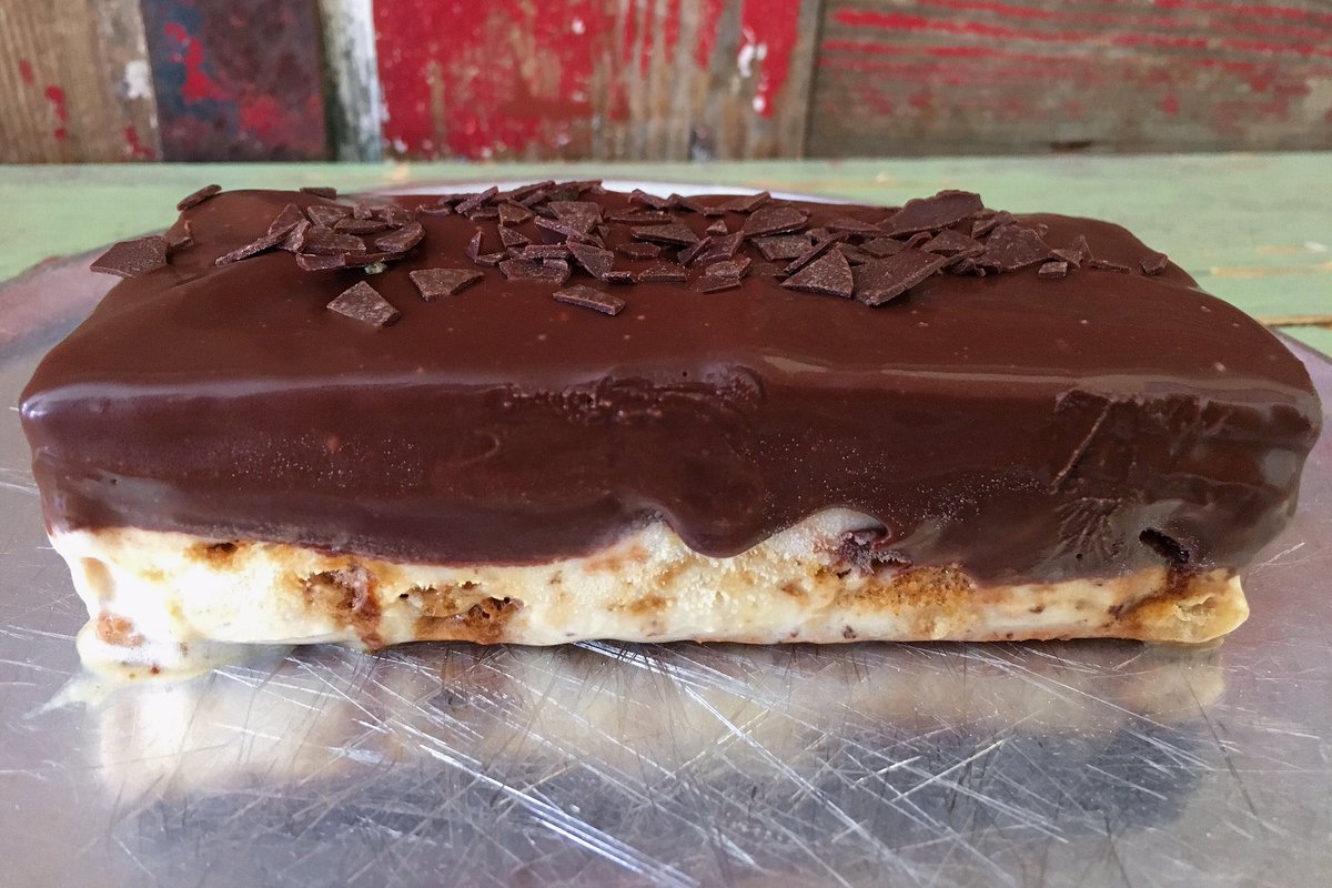 Big enough to share but delicious enough not to!  S'Mores ice cream sandwiches in TR today, limited qty.