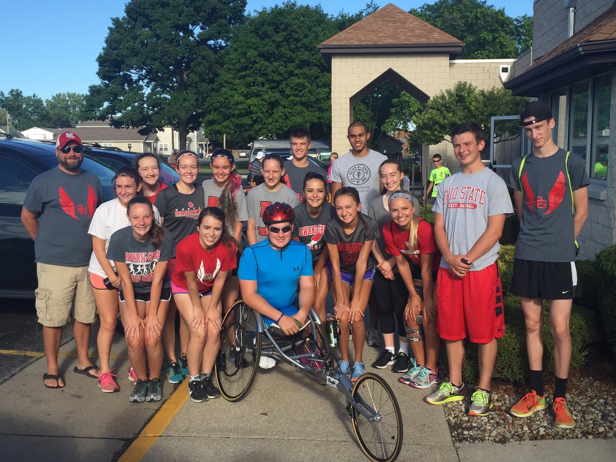 JAnderEdu's tweet photo. So much support for Feet on the Street for Wood Lane residents - including emcee @Ryan_Wichman and @bghstrack https://t.co/0IZjxuzu40