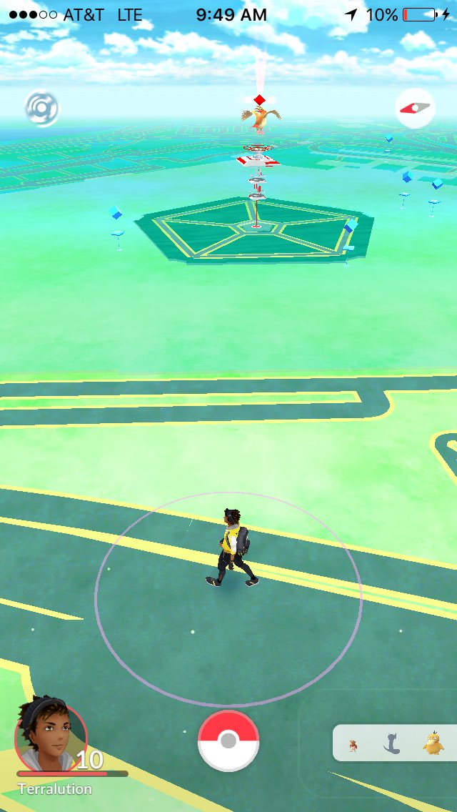 GoRedTeamEastUS's tweet photo. The Pentagon is owned by #TeamValor !!! And the White House too xD we rock ;) #pokemongo #litheogo https://t.co/t8guEt8juB