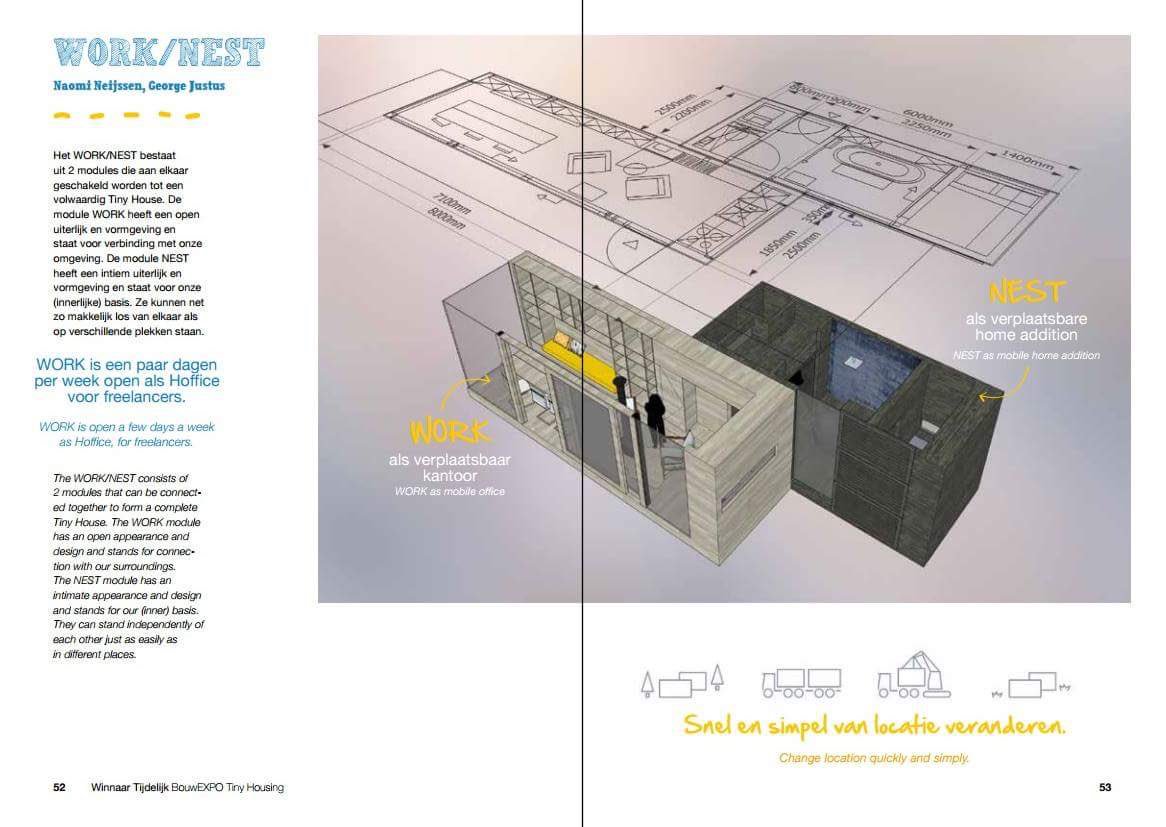 MBuildingarts's tweet photo. Wow jurycommentaar: In deze inzending komt de kern van Tiny Housing naar voren! #tinyhouse #bouwanders https://t.co/MQuhjWoaAc