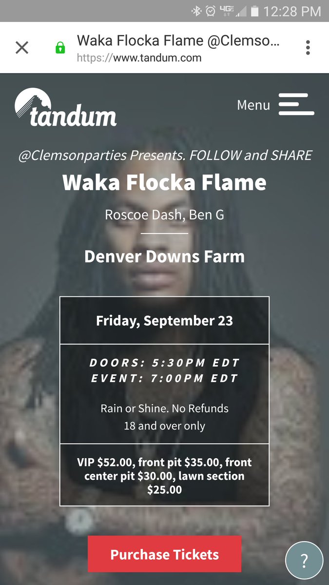 clemsonbars's tweet photo. September 23rd!!!! Tickets start at $25! 
https://t.co/IOTofiUqwC https://t.co/ExwPEUTjDT