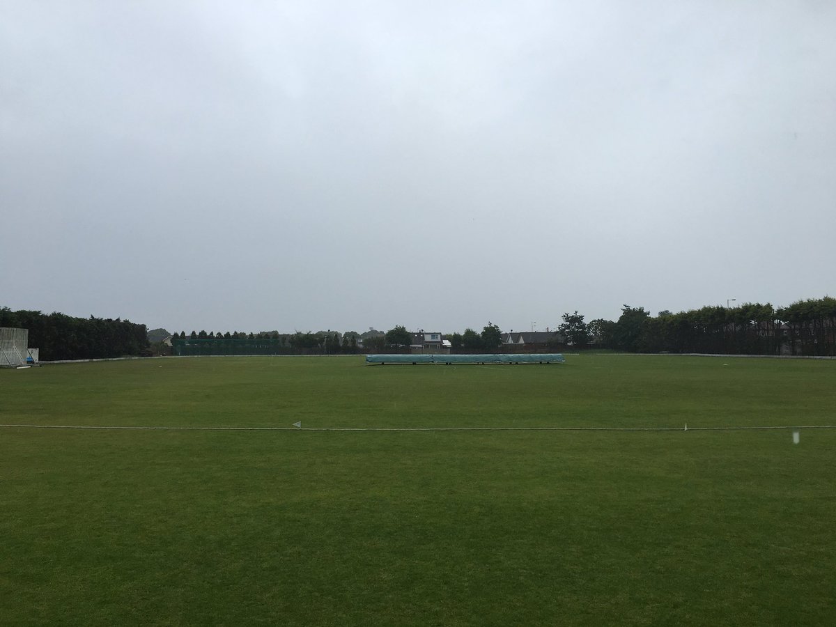 Heavy rain currently stopped play between @FHCC2012 &amp; <a href="/NorthopHallCC/">Northop Hall CC</a>