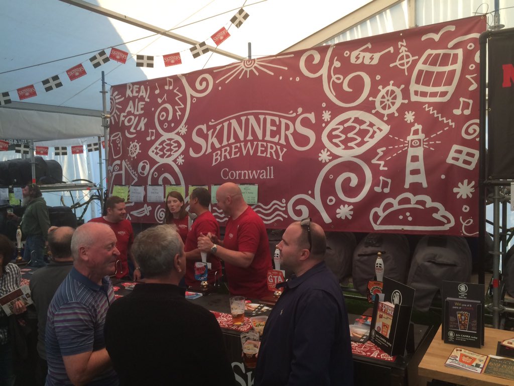 Skinners Brewery tweet media
