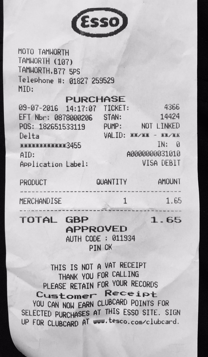 BadPublicitty's tweet photo. I got ripped off by Esso services!Bread clearly said £1 - Got charged £1.65. I was shocked for words. Refund wanted https://t.co/Qg4wURIyfZ