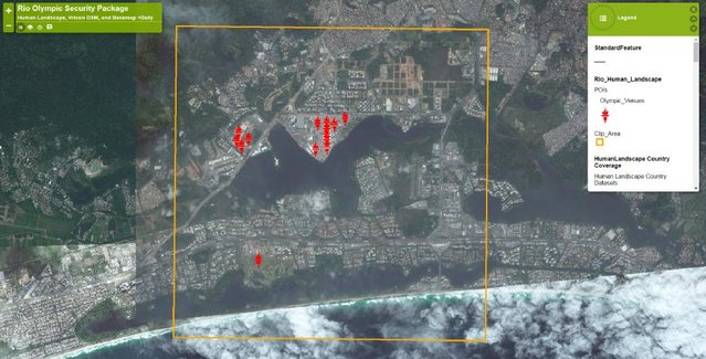 SeeABetterWorld's tweet photo. Rio #Olympic #Security satellite imagery enhances planning: https://t.co/wB10ZC38na https://t.co/Ss5fv1lZtF https://t.co/8LxdfrxL1h