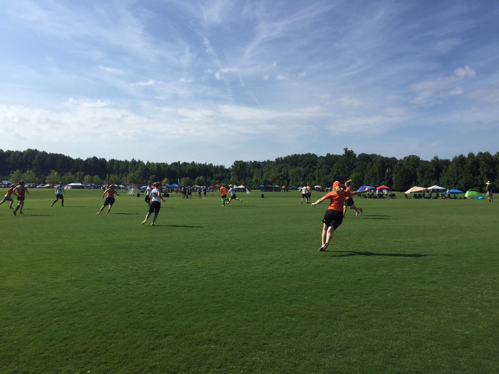 USAU Women's Masters Ultimate Regional Championships are underway #SallyRideHSV