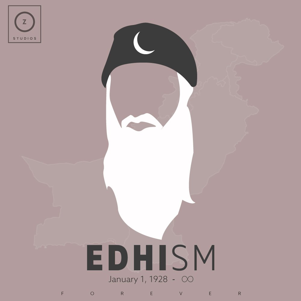 forsakenpirate's tweet photo. Just designed this for #EdhiSahab
"Edhism will live till the end of the time"
#DieLikeEdhi #Edhism #Ozstudios https://t.co/E8UwzMdPk3
