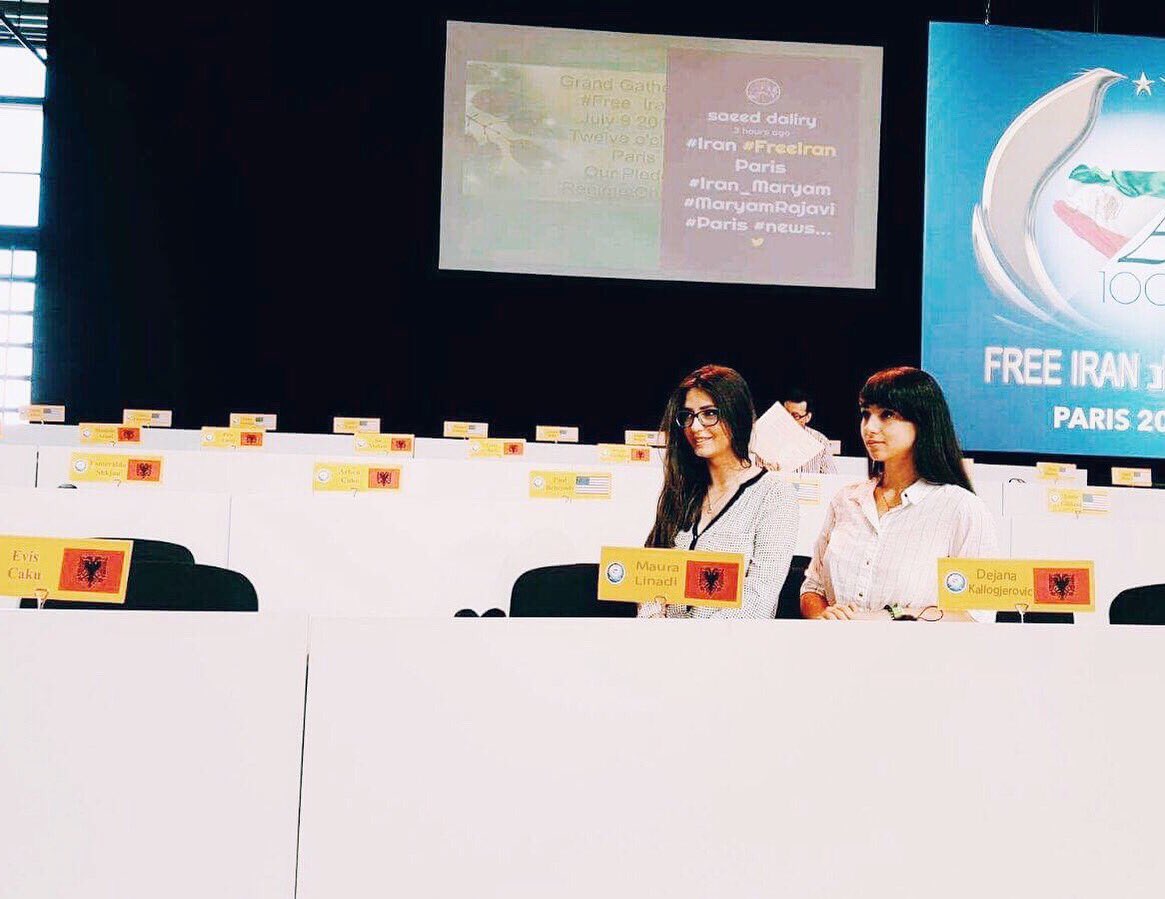 D_Kallogjerovic's tweet photo. Human Rights Conference #LRI #FRESSH #AlbanianDelegation #FreeIran https://t.co/jsRrL7lrHI