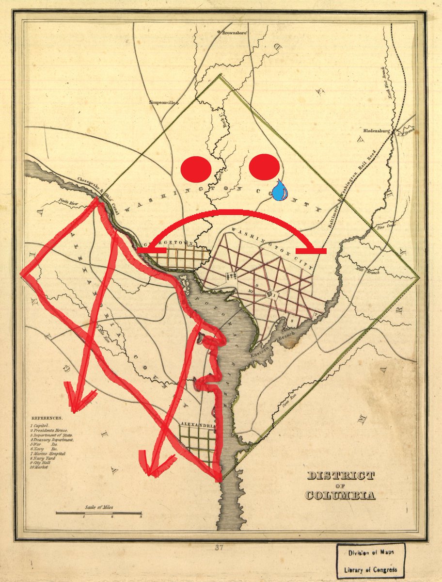 councilofdc's tweet photo. On this date in 1846, Congress approved the retrocession of Arlington &amp; Alexandria to Virginia (sad trombone) https://t.co/ZglAMGZ6Lj