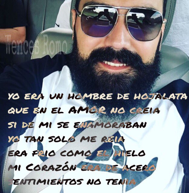 briones_mickey's tweet photo. #hombredehojalata #wencesromo #YPuroWencesRomoChiquitita @wencesromo https://t.co/dn4L6ufLlW