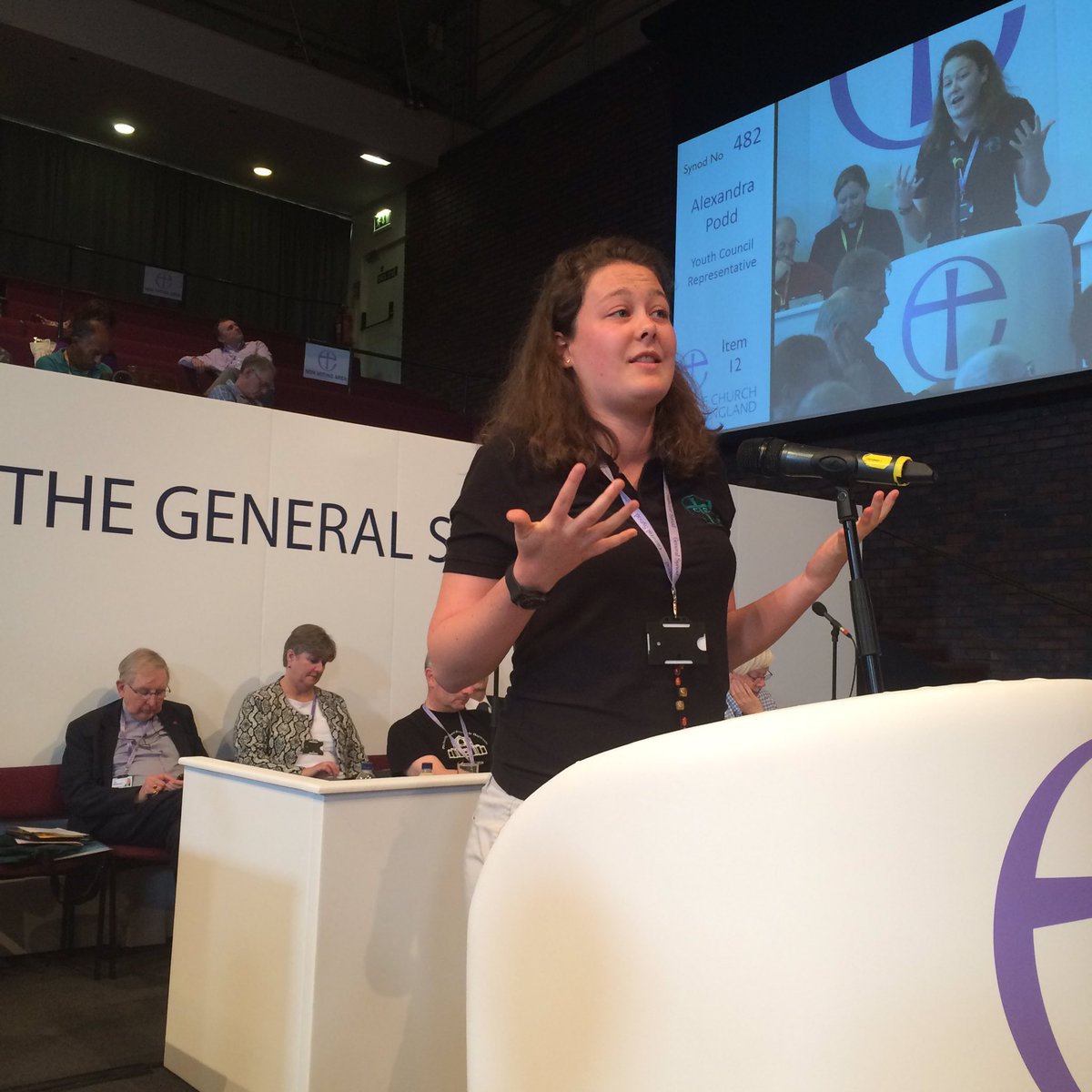 BishopGuildford's tweet photo. 'The workers are few,but please don't whittle them down by ignoring your young people &amp; children' @GenSyn @CEYCnews https://t.co/wWfc4Rt23T