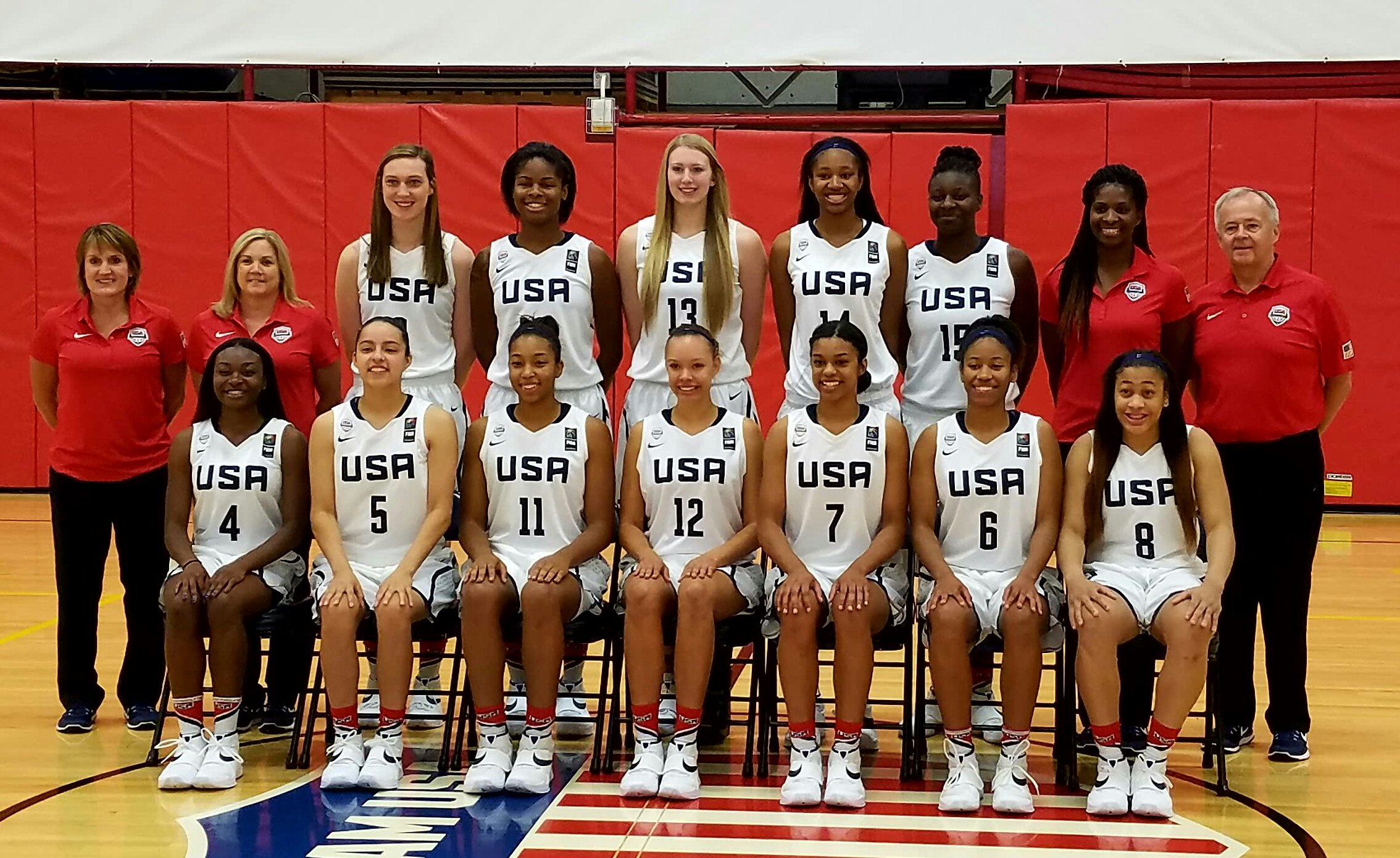 Usa Basketball Official Photo Of The Usa Women S U18 National Team Usabwu18 T Co Nfb0atichj Twitter