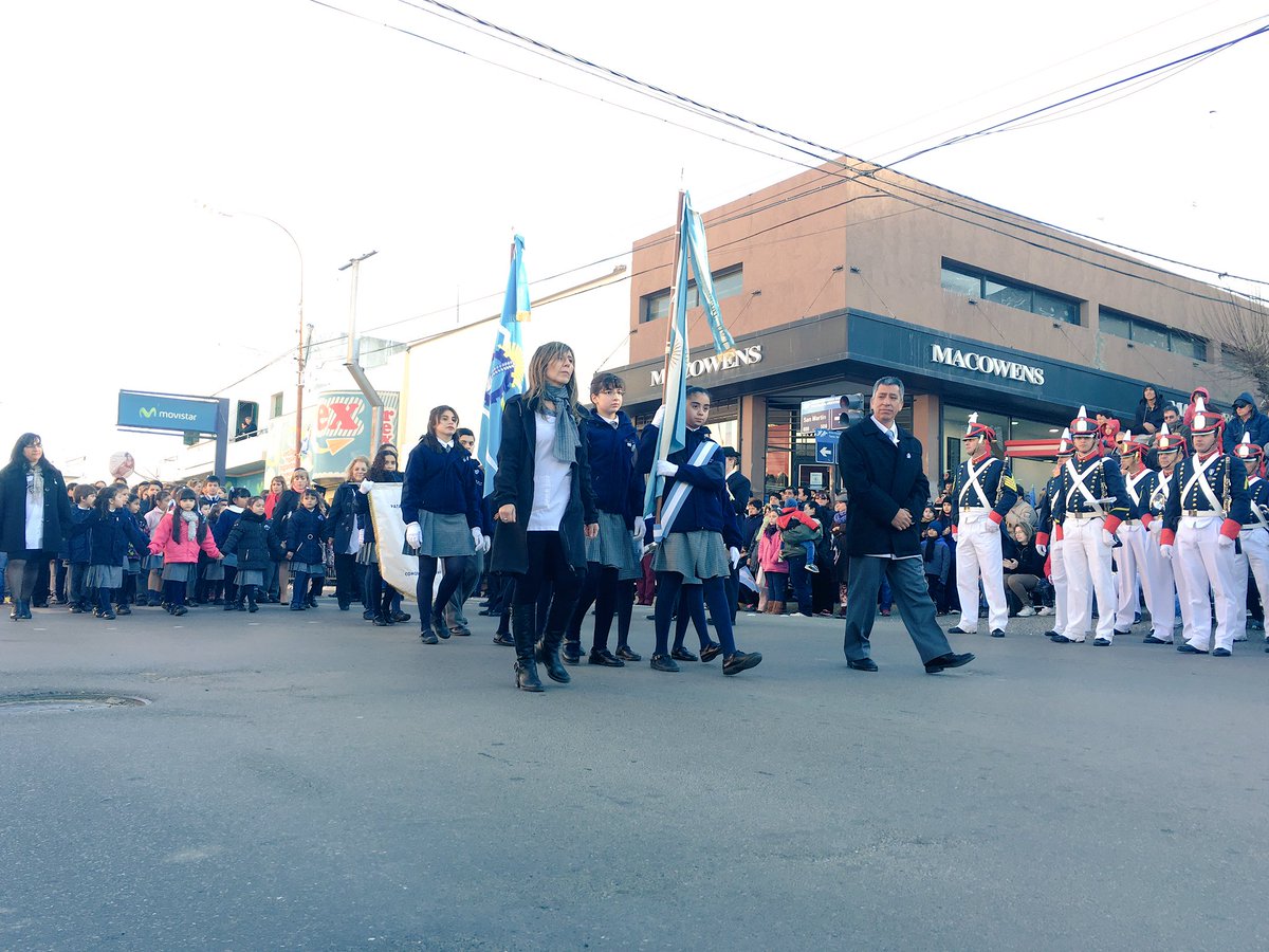Instituciones y organizaciones de #Comodoro celebran los 200 años de la Independencia de la Patria