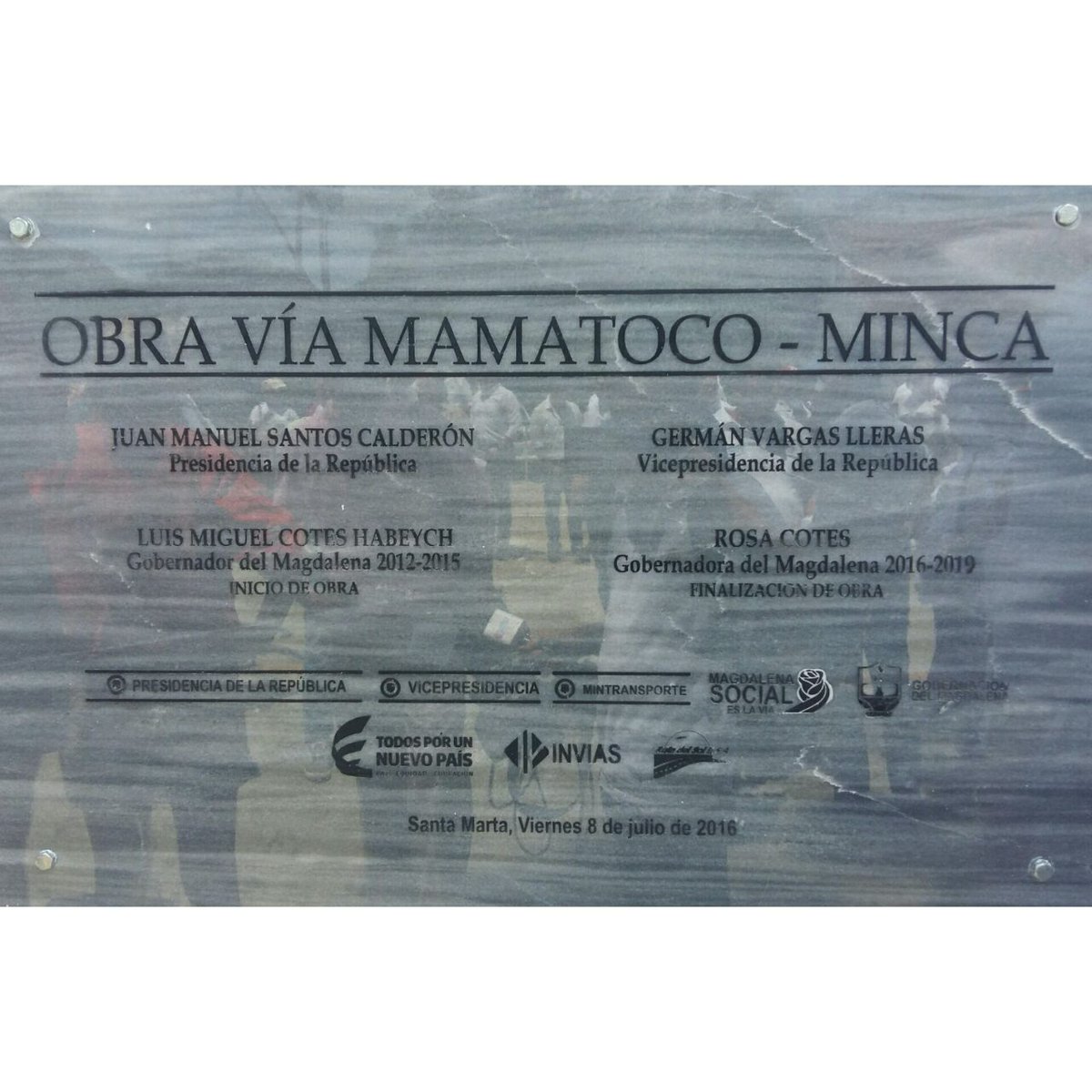 ErickLopezC's tweet photo. Obras de gran impacto que generan desarrollo para todo un departamento. #MincaRenace #GraciasMello @cotes_rosa https://t.co/1s5gLG6lIm
