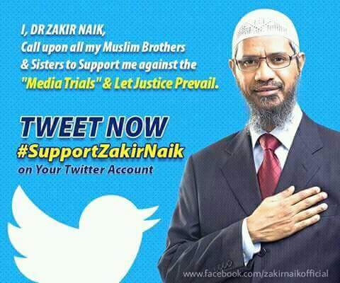 RukumisG's tweet photo. Lets stand with Dr Zakir Naik and storm social media, tweet and change your status to  #IstandWithZakirNaik https://t.co/ru8gCFrqEe
