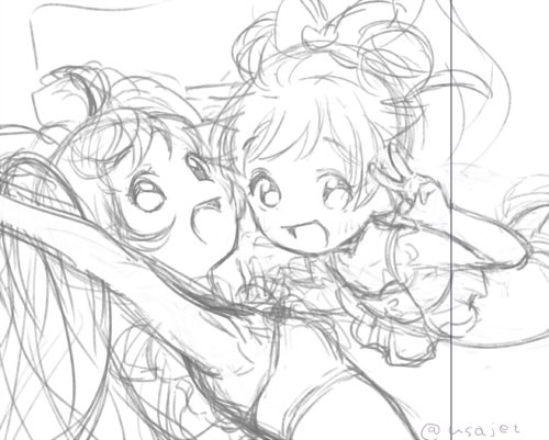 オールキャラのイラスト本つくりたいけどどうなるかわからんけどとりあえず表紙! 