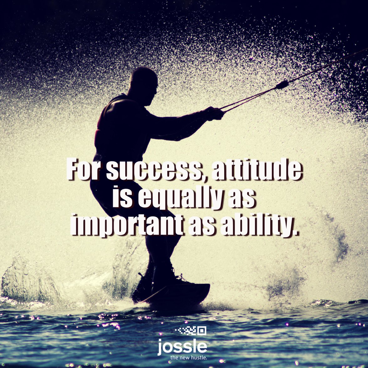 For #success, attitude is equally as important as ability.
jossle.org/collegestudents  #quote