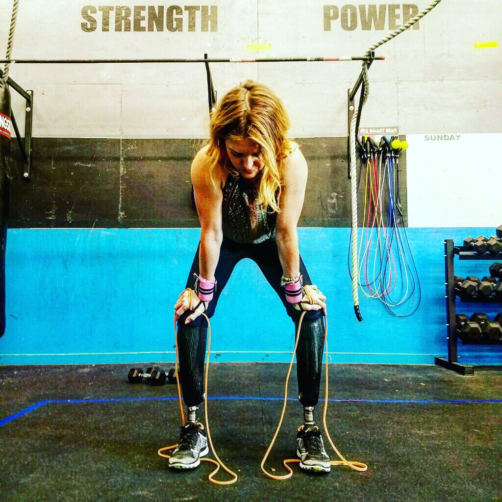 A day of mountain biking &amp; weight training! It feels good to feel strong! Catching my breath! #livebeyondlimits