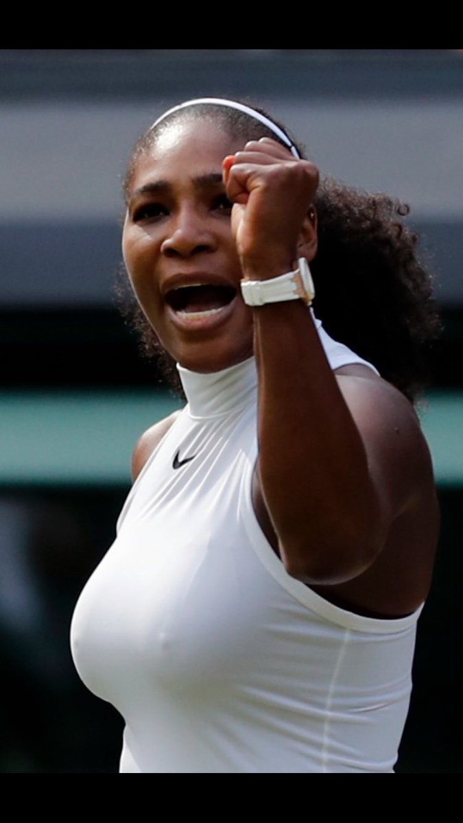 Serena Williams has got nipples like Prem balls.