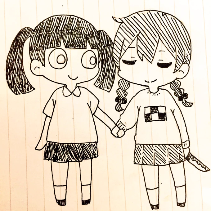 落書き、眠くなってきた 