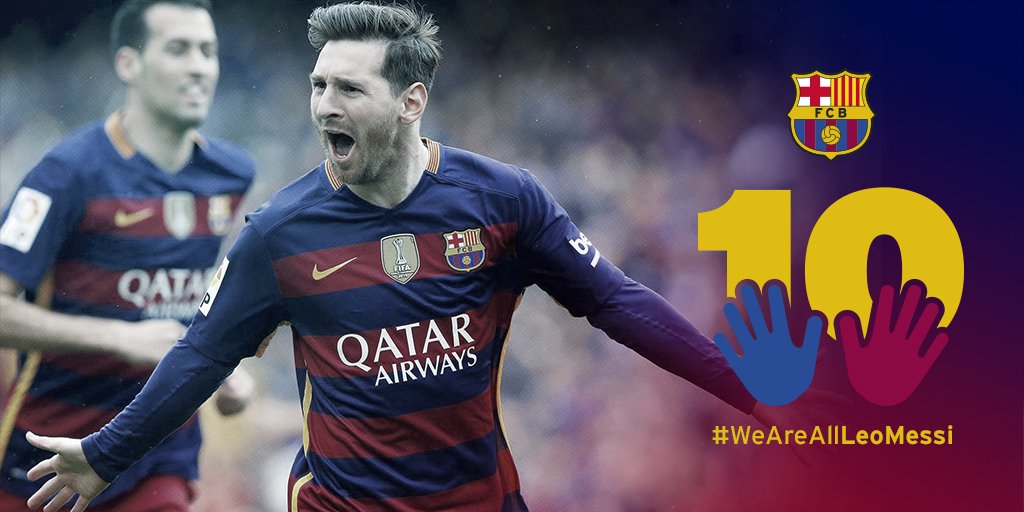 FCBarcelona_cat's tweet photo. Coneix l’iniciativa del Club donant suport a Leo i fes servir l'etiqueta #TotsSomLeoMessi https://t.co/uNnDO1ZRwc https://t.co/bqxOv2hf8m