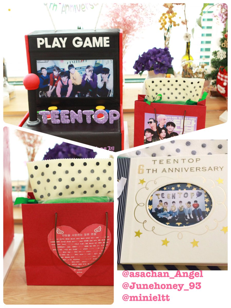 틴탑デビュー6周年お祝い企画

たくさんのご協力ありがとうございました＼(^^)／

6추년 축하해♡
항상 고맙고 사랑해요～

틴탑을 사랑하는 일본 엔젤 

#6YearsOnTop
#우6빛깔6틴탑6주년