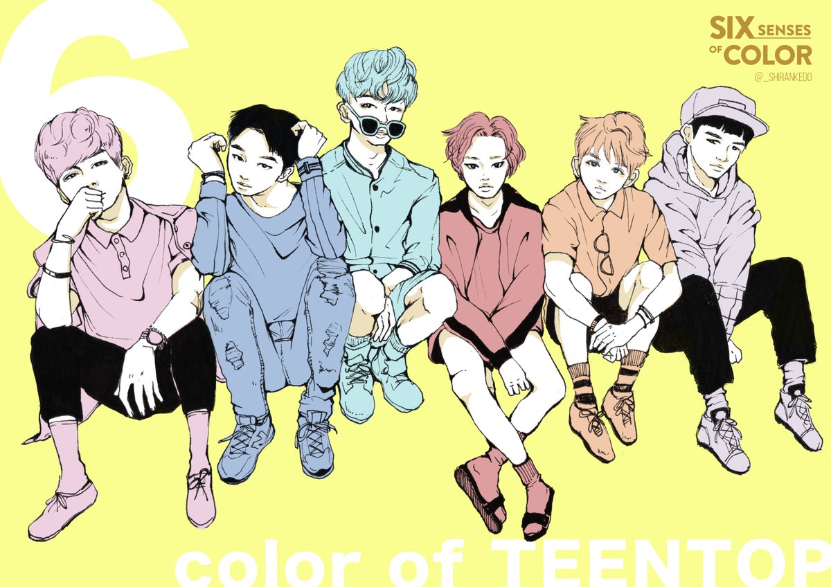 TeenTop Fanart World on Twitter: "#SixSensesOfColor #6YearsOnTop @TEEN_TOP # TEENTOP #틴탑 #LJOE by @_shirankedo https://t.co/xpEuaMya6b  https://t.co/KYiFohq3En" / Twitter