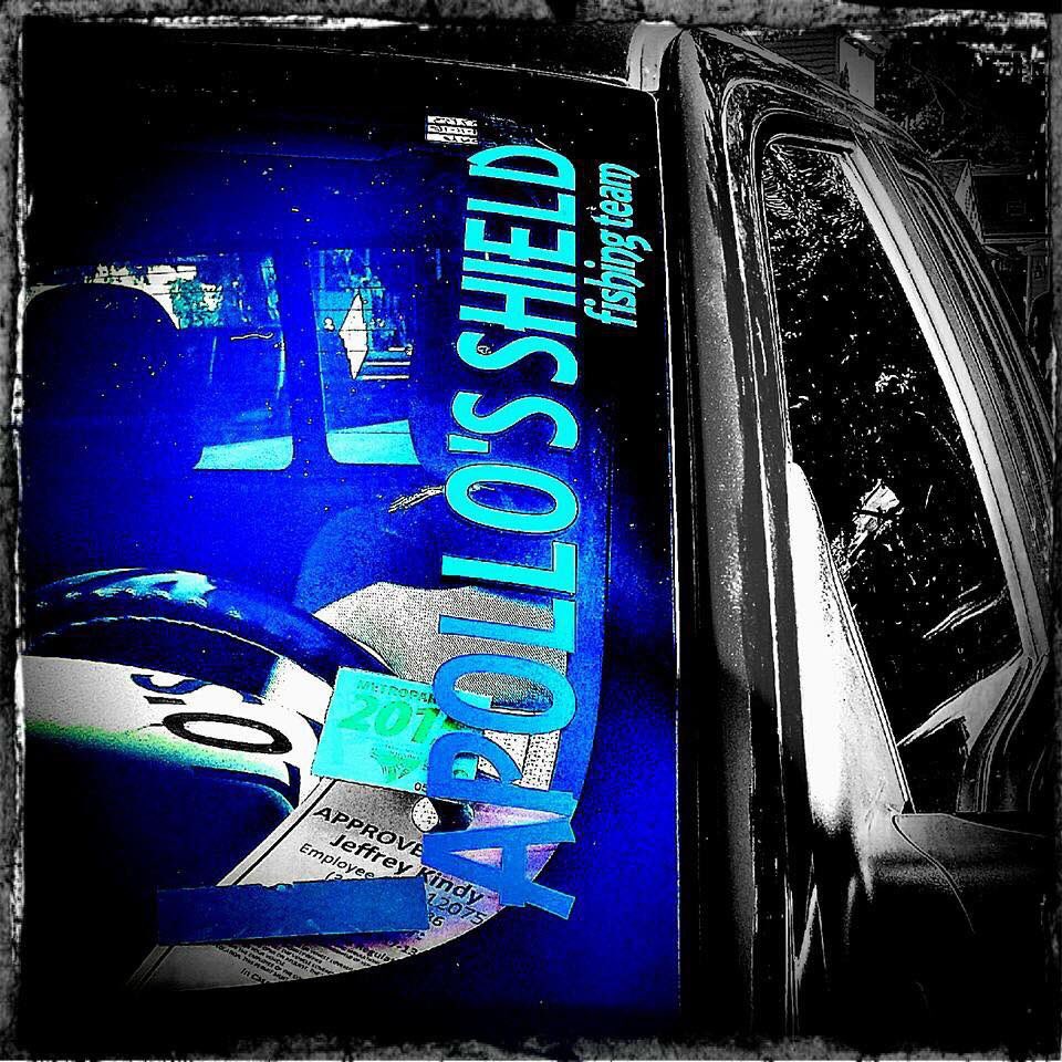 Have you seen the new Apollo's Shield decals. They are in, available and looking awesome. #apollosshield #fishing