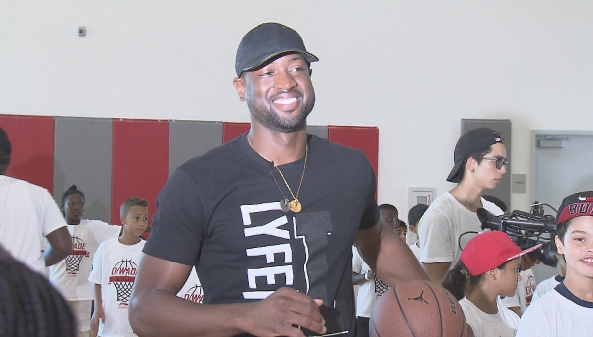 Dwyane Wade hosts camp, sets record straight about breakup with @MiamiHEAT & Pat Riley #Heat bit.ly/29pSKY4?utm_me… https://t.co/6Dwk70TFcy