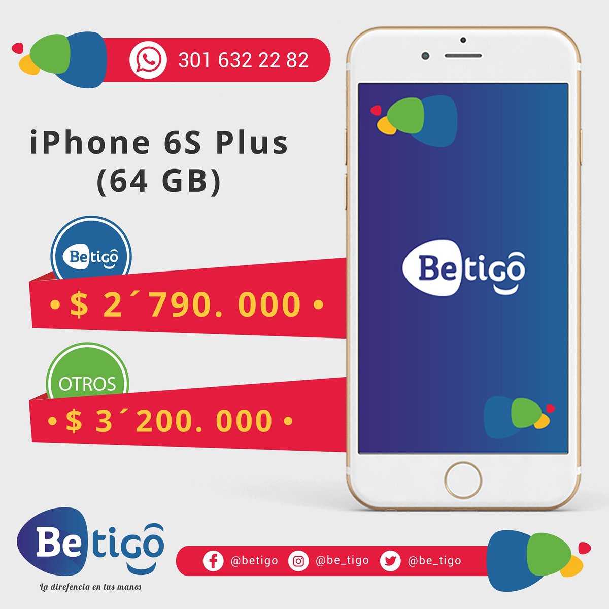 be_tigo's tweet photo. MEGA PROMOCIONES BETIGO! DISTRIBUIDOR AUTORIZADO TIGO.!!  #BeTigo #LaDiferenciaEnTusManos https://t.co/6fEOt1OVfn