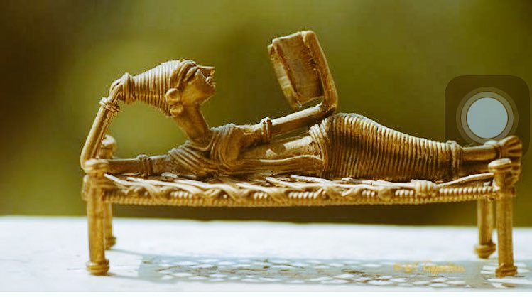 Telling 4000 year old legacy of Indian craftsmanship. #homedecor #antiques #sculpture #ethnic #metalart