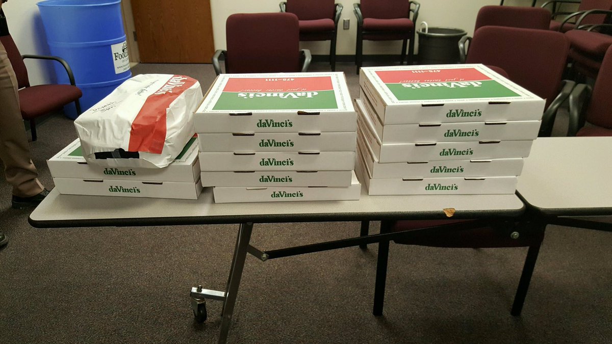 An anonymous citizen just sent pizza delivery to the office. We appreciate all the support this week.
#FeelingLoved