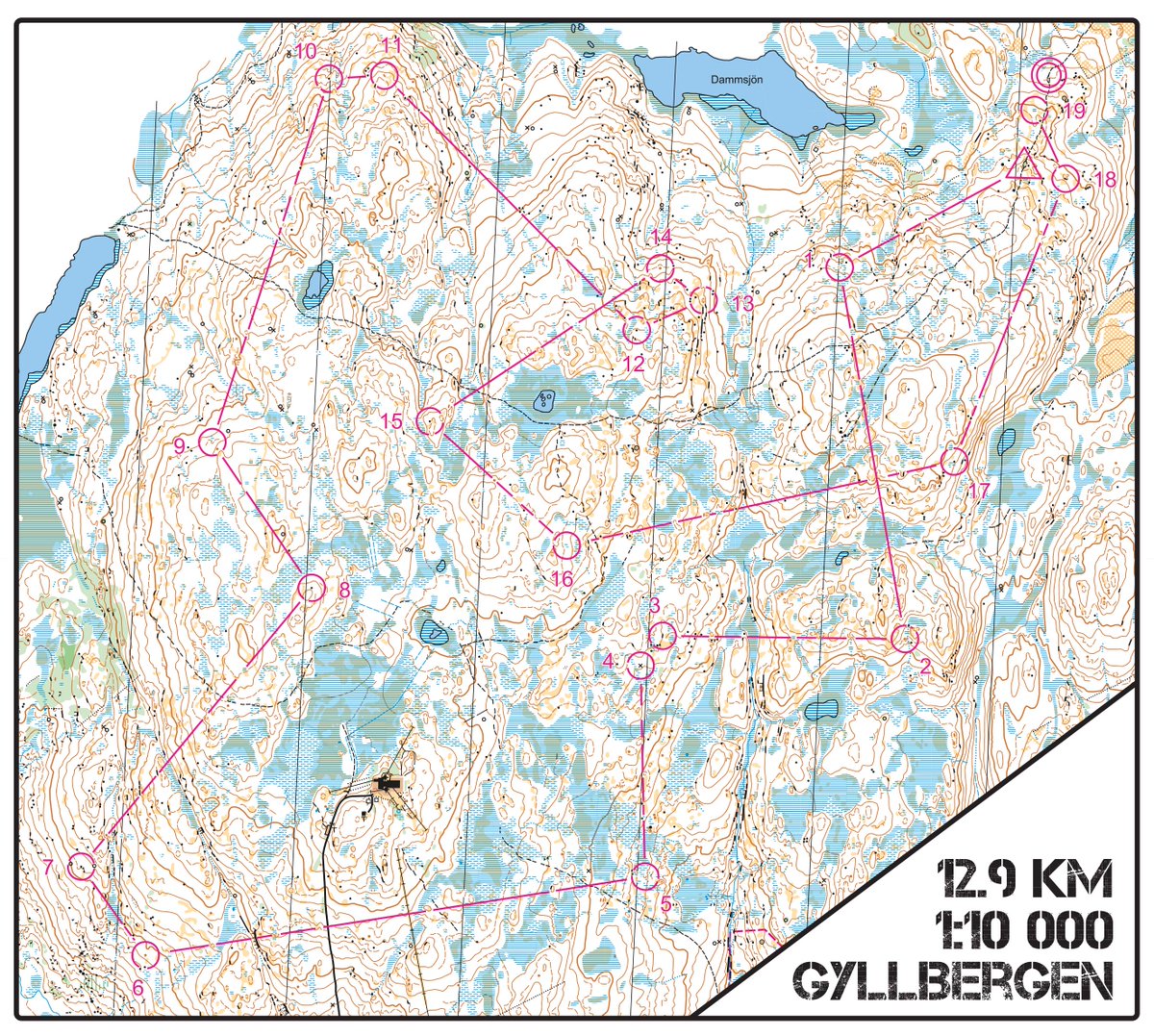 Bästa passet på denna roadtrip hittills utan tvekan. 13 km njutning i Gyllbergen! 
Gps: hestraif.se/kartarkiv/show…