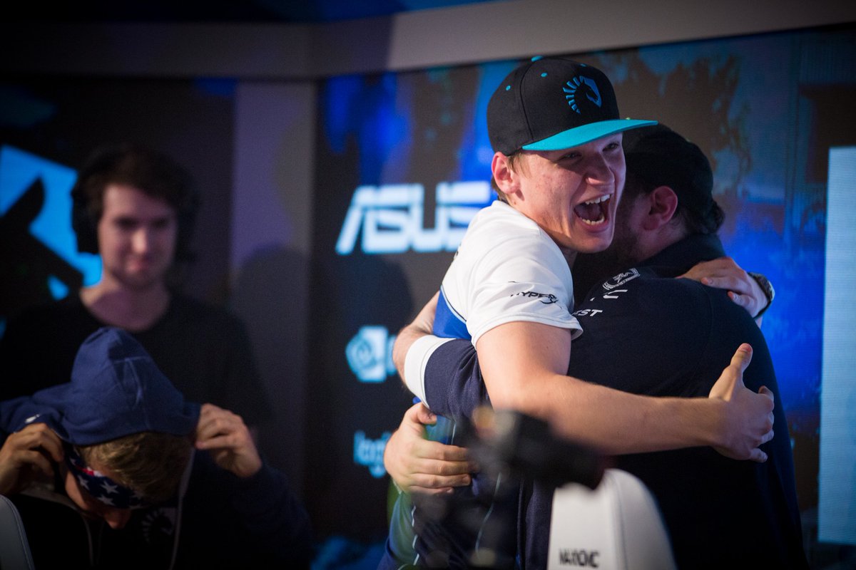 ESLCS's tweet photo. Passion, Pride and Love of the Game. Congratulations! @Liquid_Hiko @s1mpleO @Liquid_jdm @Liquidnitr0 @LiquidEliGE https://t.co/vICQQDTMlb