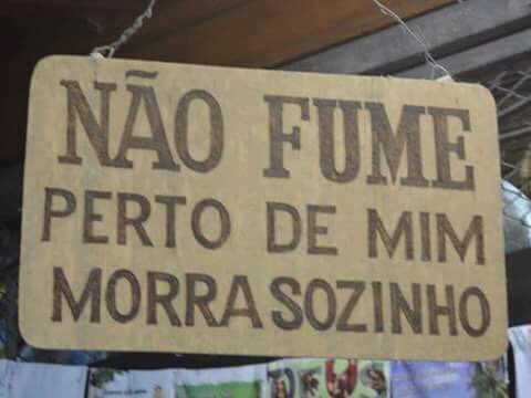 QUANDO SEU AMIGO FUMA...