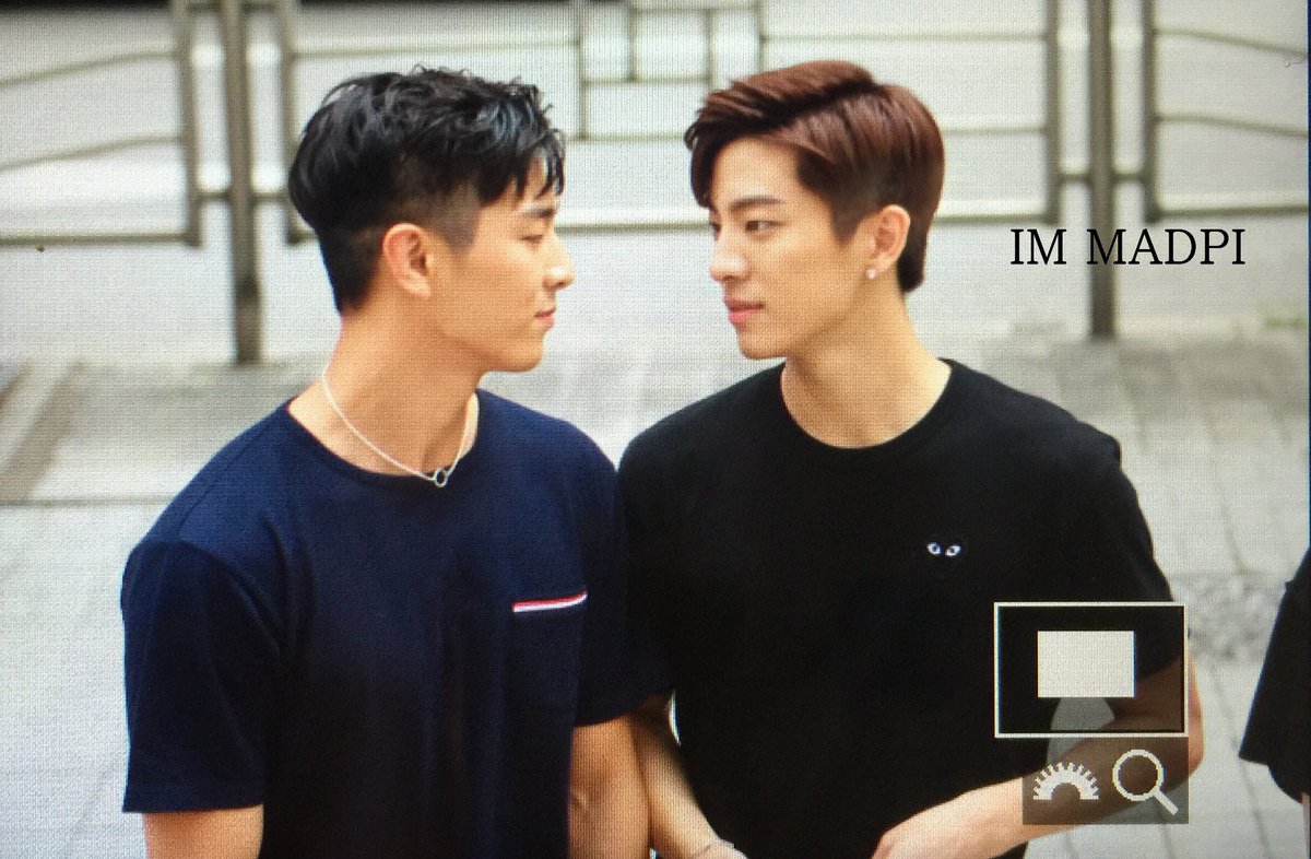 suzy_712178's tweet photo. I just love the way dey luk at each other.. 
This is ❤❤❤❤
#geonta #otp #madtown https://t.co/A4AfHRefdT