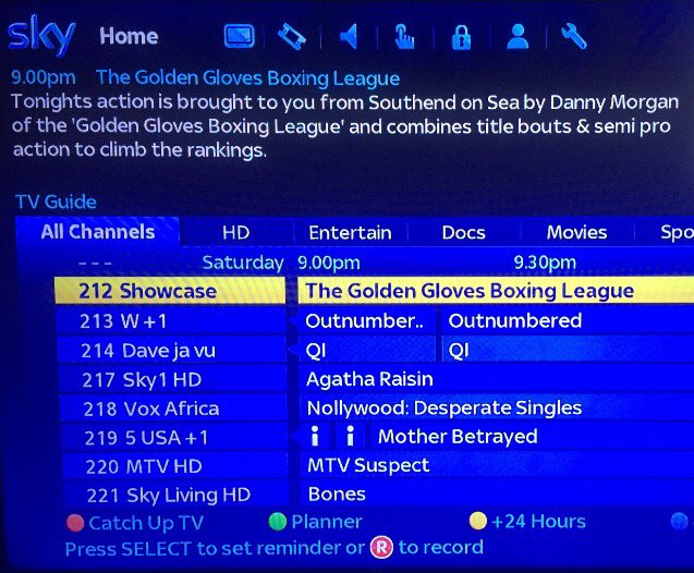 My Golden Gloves Boxing League show is tonight 9pm on Showcase Tv, Sky channel 212. Check it out 👊🏻 <a href="/nut_boxing/">Boxing Nut</a>