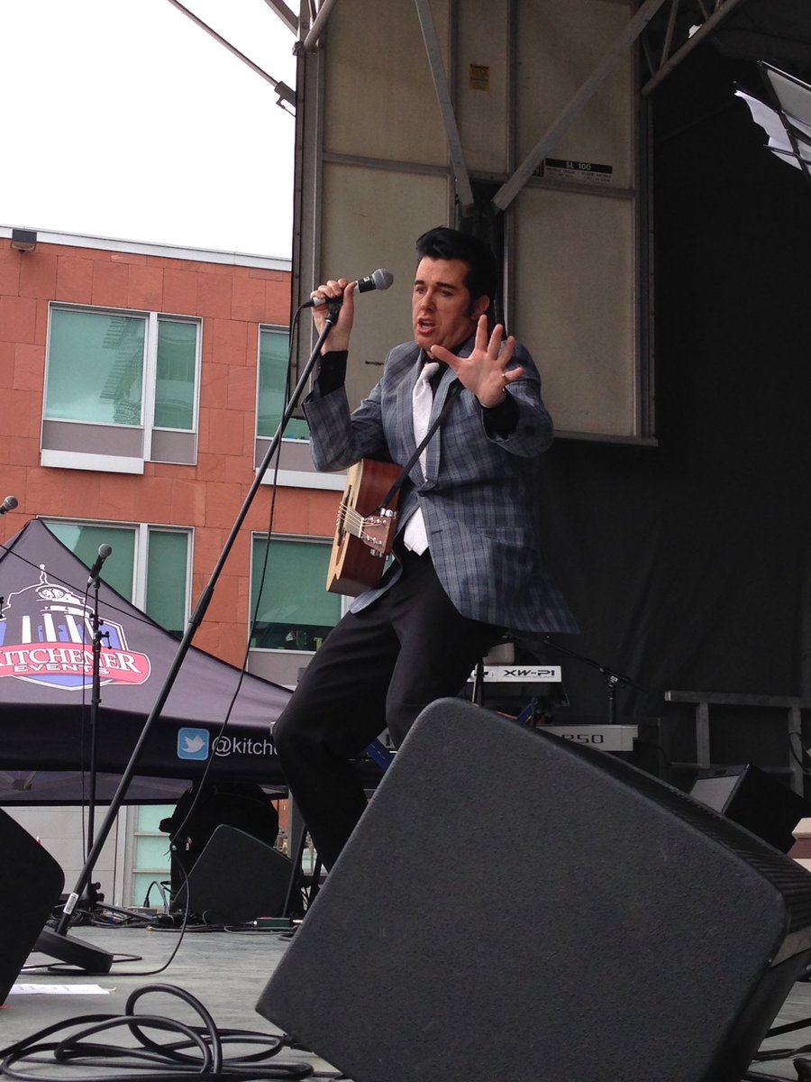 CharityMatheson's tweet photo. @matt_cage #CruisingonKing @CTVKitchener @CityKitchener @KWAwesome #KitchenerEvents #elvis #mattcage https://t.co/f8HAUPbnzA