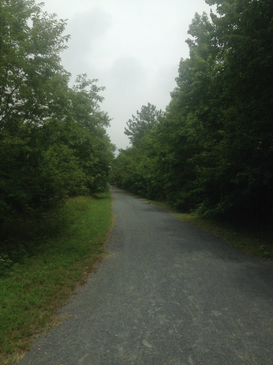 SeanGreeneWDEL's tweet photo. Prickly Pear Trail run went great - until the Sun came out. #OceanViewDE https://t.co/P2rYRwRLcK