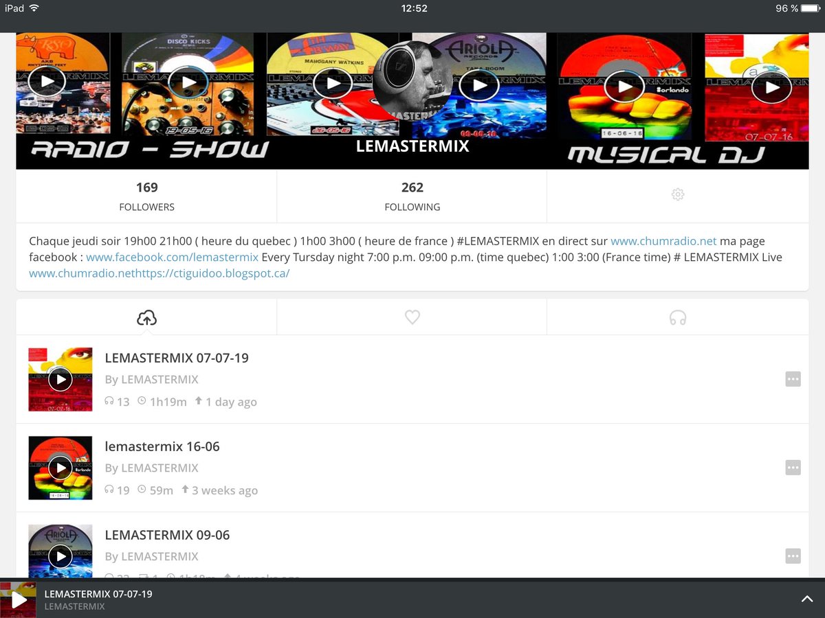 CTIGUIDOO's tweet photo. My new mix on #mixcloud #lemastermix https://t.co/1qoEoHiJn2 https://t.co/PYYW9JtqXt