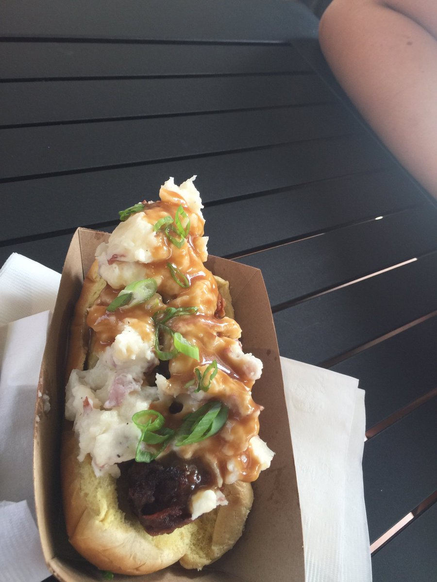 Chicken fried chicken sausage. #justencased #dallasfarmersmarket