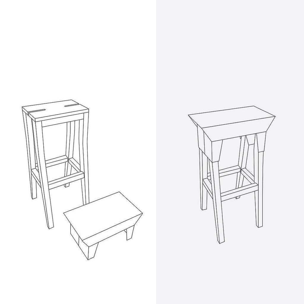 MarlonDarbeau's tweet photo. Hi-Lo... It's optional. #bymakingstudio #design #furniture #multifunctional #stoolwithabench #madeintrinidadandtoba… https://t.co/WJQl3T0POW