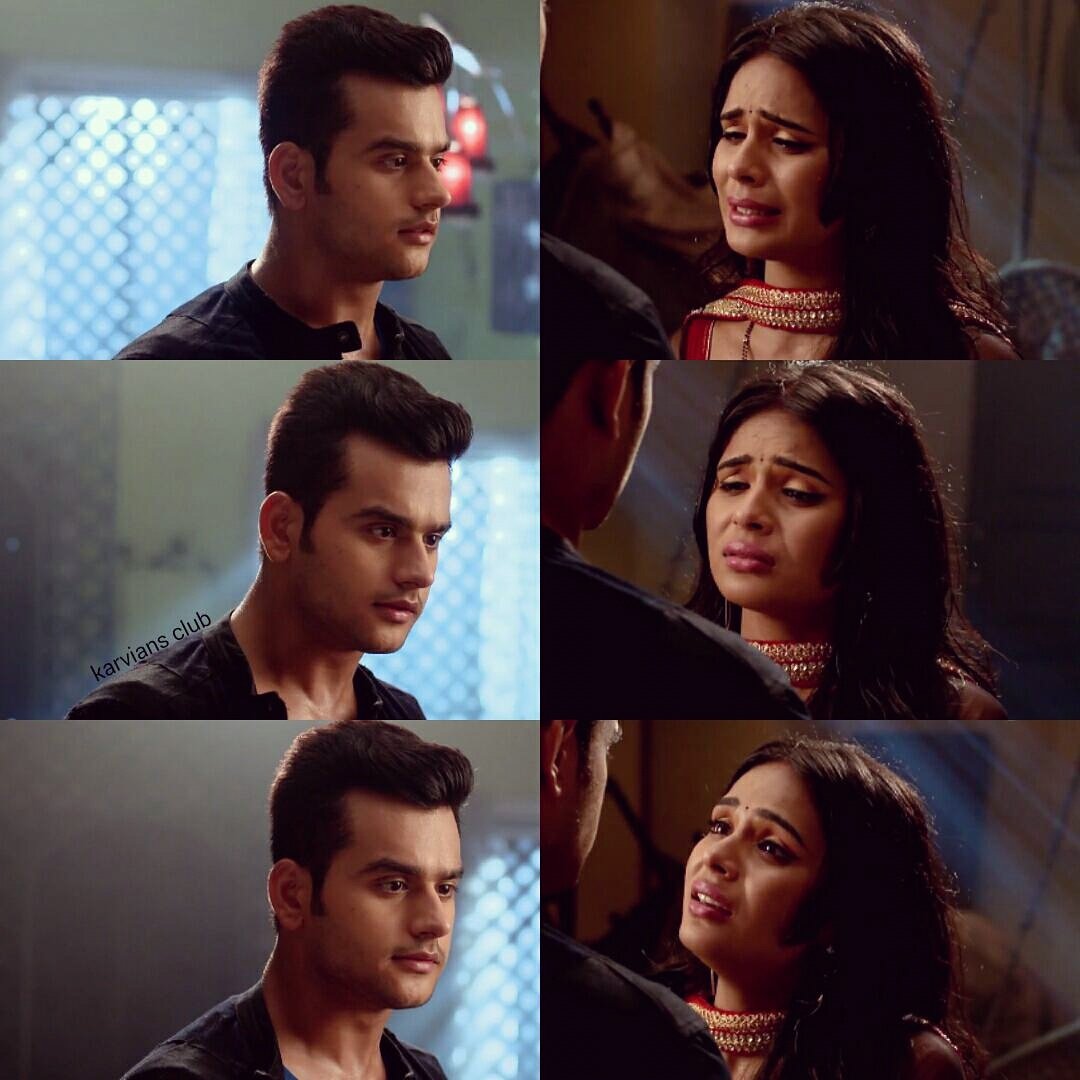 Karvians_Club's tweet photo. Survi's confession session π’ #SoEmotional #Karvi #YVR209 #myDearestTwo @iSonalV @Ankush_arora9 #NailedItPerfectly https://t.co/y8rSp567Fj