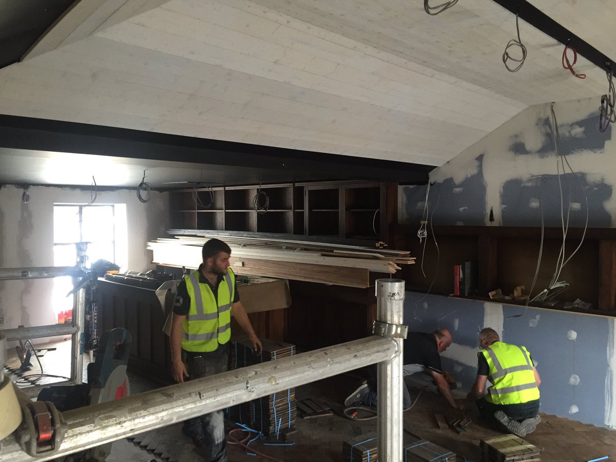 NoelAnderson_'s tweet photo. Won't be long now before we can unveil the extended @TheBridge1859 https://t.co/WOUAvRYLS1