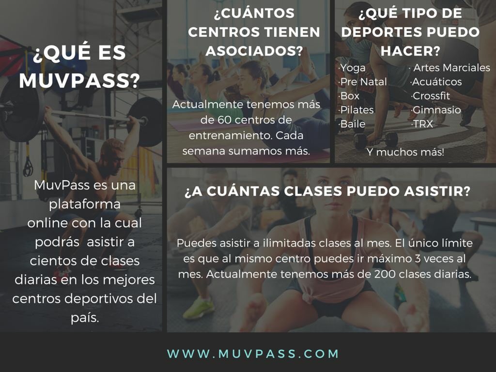 Quieres saber más de MuvPass? 💪🏼