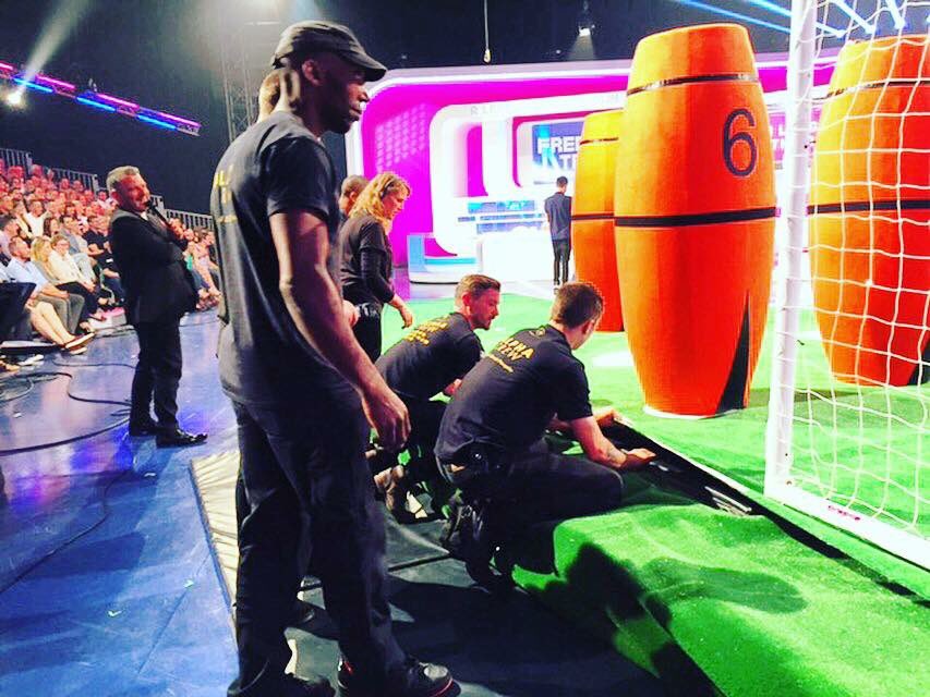 AlphaCrewLtd's tweet image. @ BBC Elstree Centre The Busy Friday #alpha #crew #bbcelstree #studio #misha #boxing #events #show #theleaugonitsown