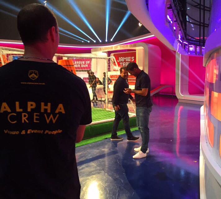 AlphaCrewLtd's tweet image. @ BBC Elstree Centre The Busy Friday #alpha #crew #bbcelstree #studio #misha #boxing #events #show #theleaugonitsown