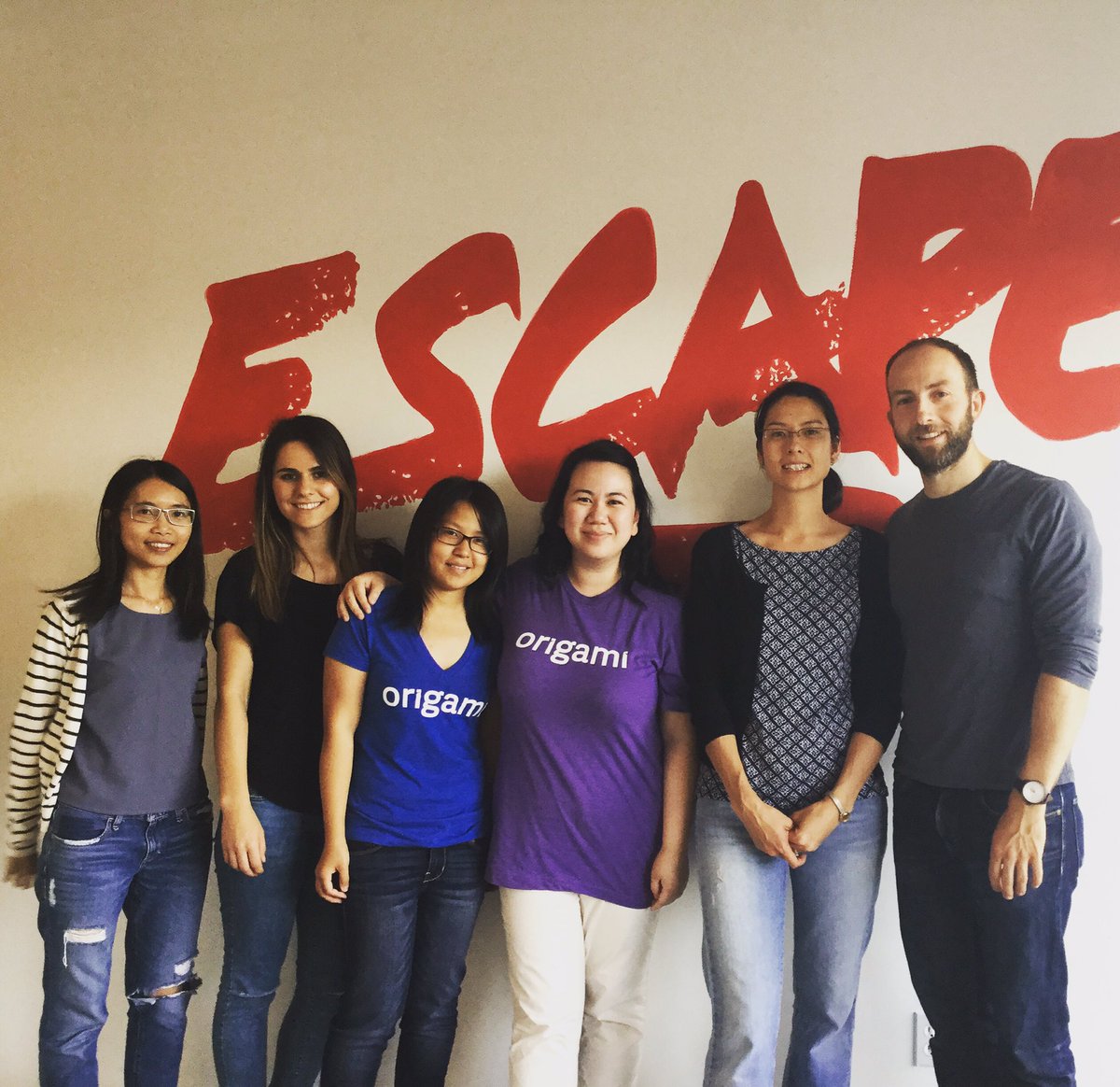 escapecity_ca's tweet photo. Great to see our accounting team from @artofpaperwork. They take care of the books so we can bring the goodtimes! 😉 https://t.co/QVqt05FVPL